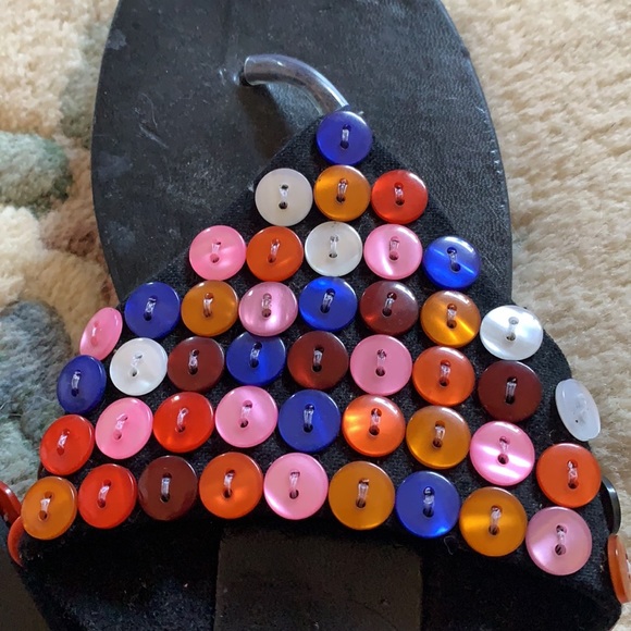 Button Sandals - Picture 2 of 3